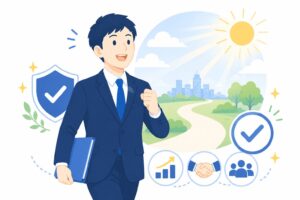 正しい知識でサポートを選び前向きになった男性